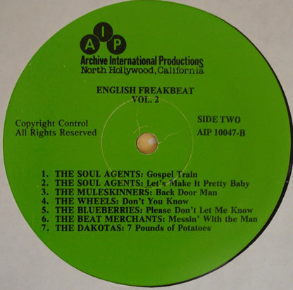VARIOS LP English Freakbeat Volume 2