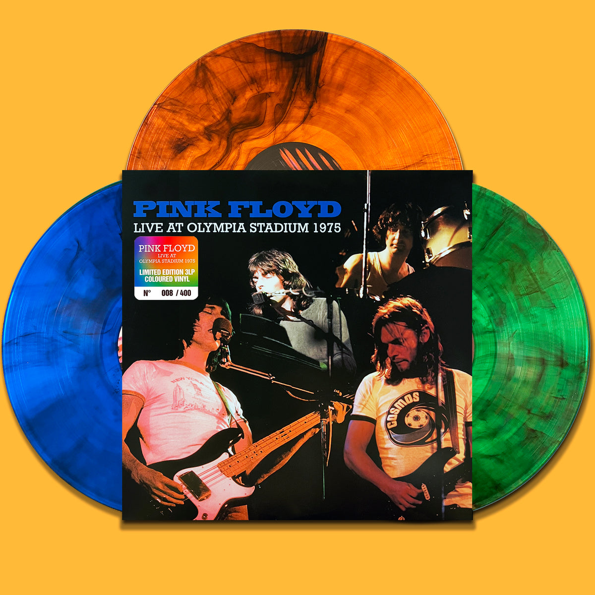 PINK FLOYD LP 3xLP Live At Olympia Stadium 1975 (Coloured 400 Numbered Copies)