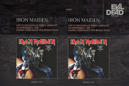 IRON MAIDEN 3xLP Essen 2000 November 6 (Red Coloured Vinyls)