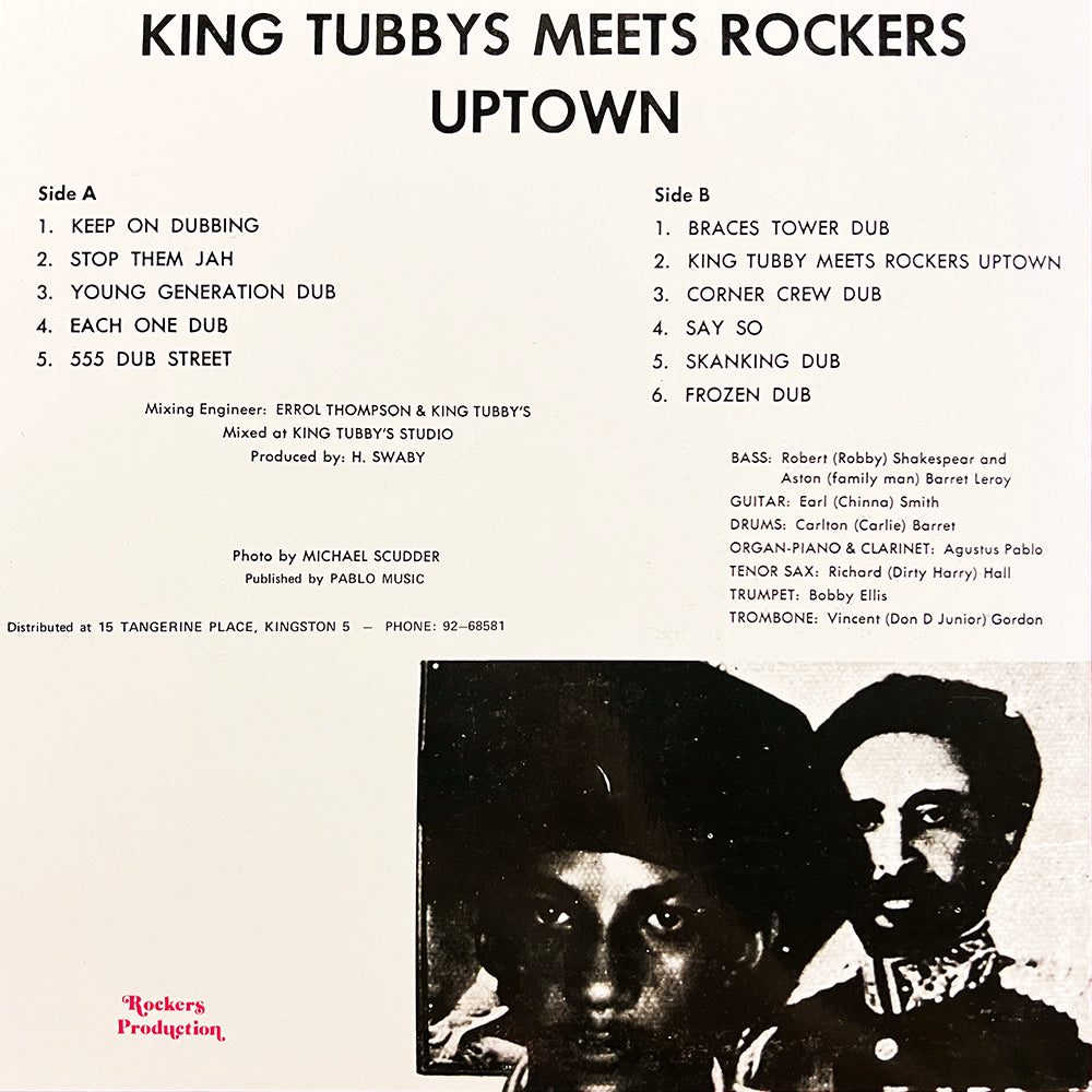 AUGUSTUS PABLO LP King Tubbys Meets Rockers Uptown (180 Grams Heavyweight Vinyl)