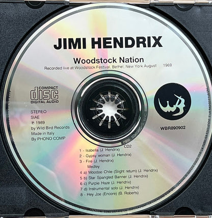 JIMI HENDRIX 2xCD Woodstock Nation (Deluxe Fat Box)