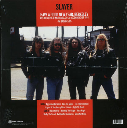 SLAYER LP Have A Good New Year, Berkeley Live At Ruthie's Inn, Berkeley, CA 1984