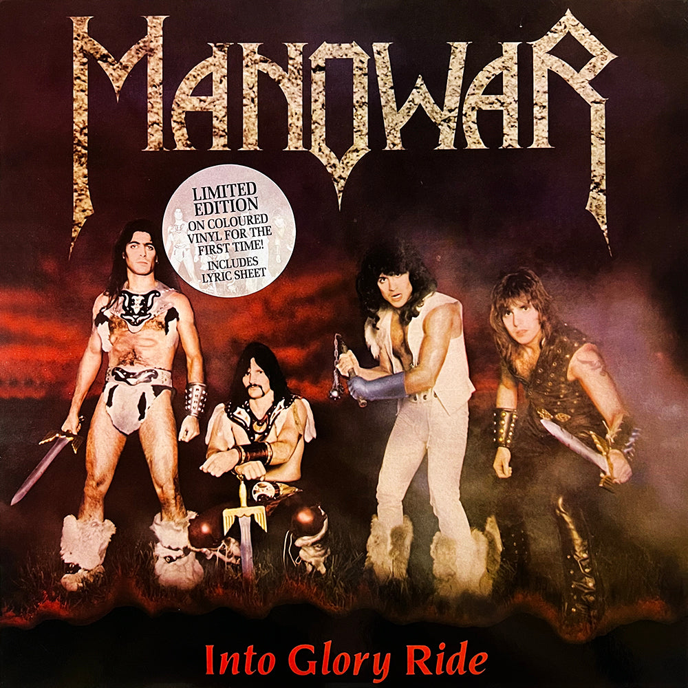 MANOWAR LP Into Glory Ride (Red Marbled Coloured Vinyl) with Insert