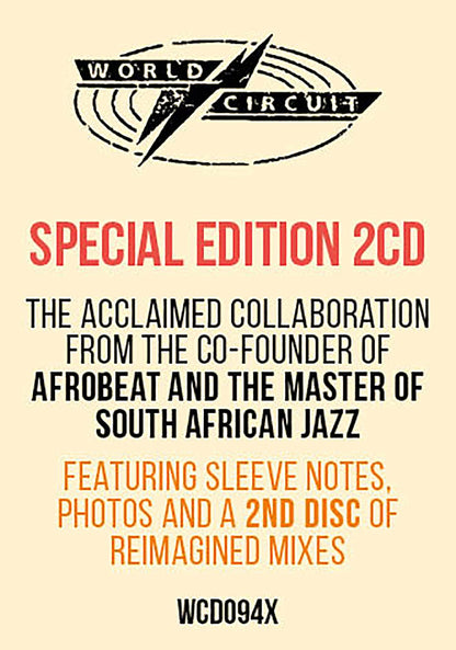 TONY ALLEN HUGH MASEKELA 2xCD Rejoice (Special Edition, Hardback Book Sleeve)