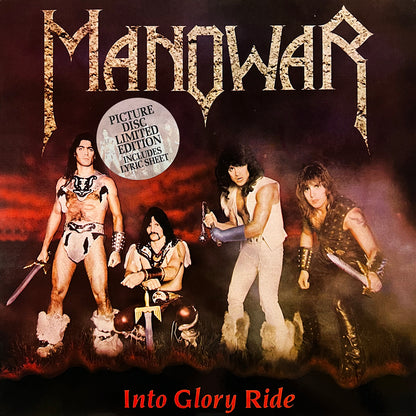 MANOWAR LP Into Glory Ride (Picture Disc with Cover and Insert)
