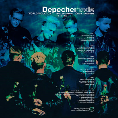 DEPECHE MODE 3xLP BOX SET World Violation (Blue Marbled Vinyls) + Bonus Tracks