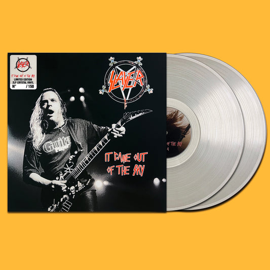 SLAYER 2xLP It Came Out Of The Sky (Crystal Coloured Vinyl) PROMO EDITION
