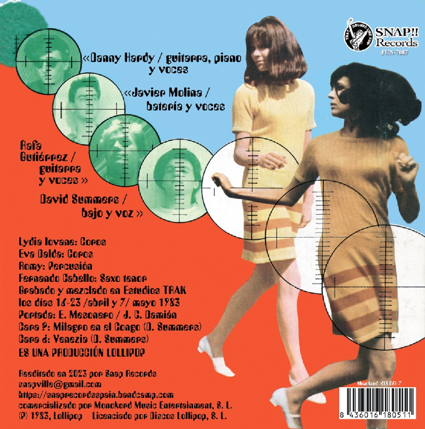 HOMBRES G 7" Milagro en el Congo / Venezia