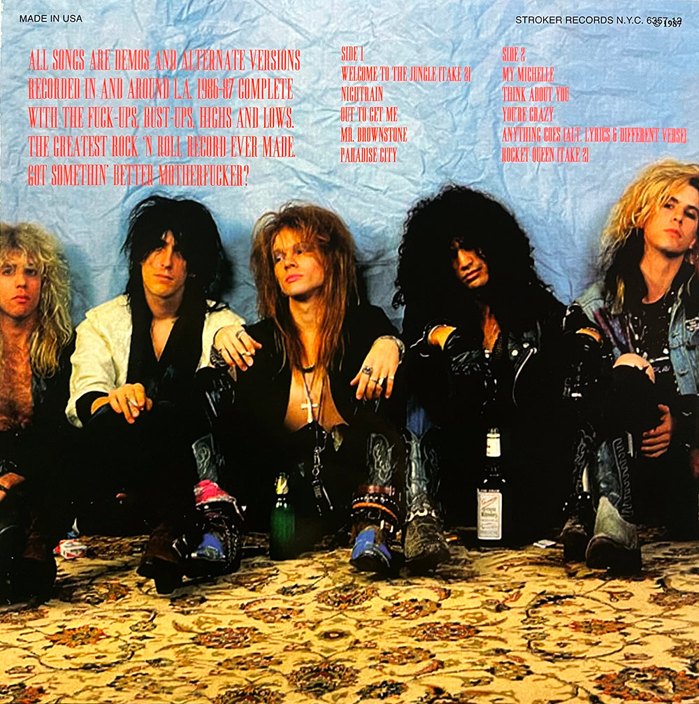 GUNS N' ROSES LP Appetite For Destruction Alternative Album (Brown Colour)