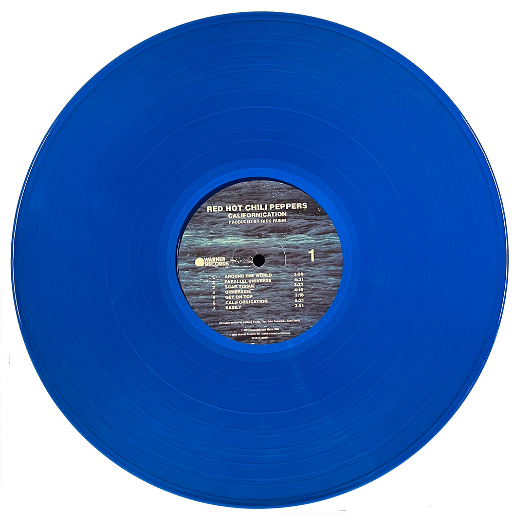 RED HOT CHILI PEPPERS LP Californication (Translucid Blue Coloured Vinyl)