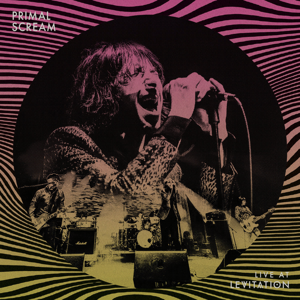 PRIMAL SCREAM LP Live At Levitation (Yellow / Blue Coloured Indie Store)