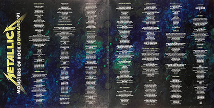 METALLICA 2xLP Monsters Of Rock Denmark '91 (Blue Swirls Coloured Vinyls)