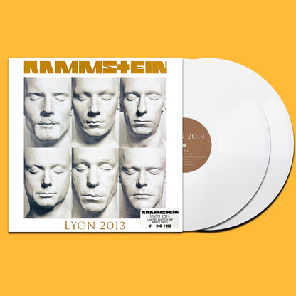 RAMMSTEIN 2xLP Lyon 2013 (White Coloured Vinyl) 200 Numbered Copies