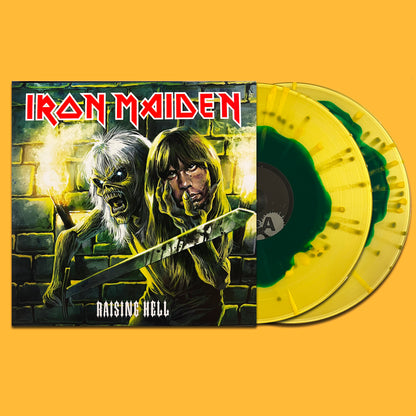 IRON MAIDEN 2xLP Raising Hell (Splatter Coloured Vinyls)