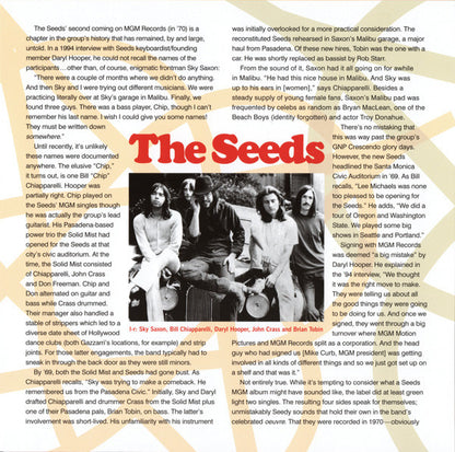 THE SEEDS 2x7" Bad Part Of Town (Record Store Day Exclusive)