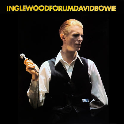 DAVID BOWIE 2xLP Inglewoodforumdavidbowie (Black & Yellow Marble Coloured)
