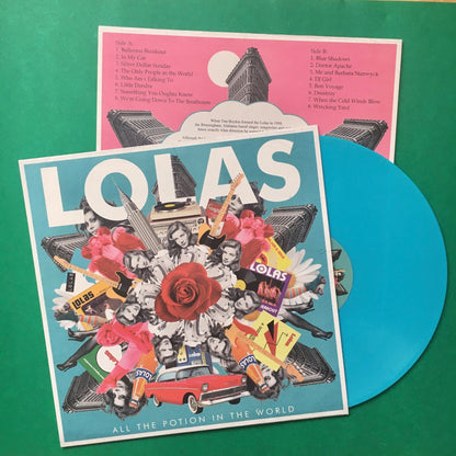 LOLAS LP All the Potion in the World (Turquoise Coloured Vinyl) 250 copies