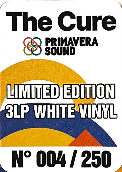 THE CURE 3xLP Primavera Sound Barcelona 2026 (White Coloured Vinyls) 250 Copies