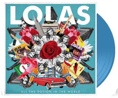 LOLAS LP All the Potion in the World (Turquoise Coloured Vinyl) 250 copies