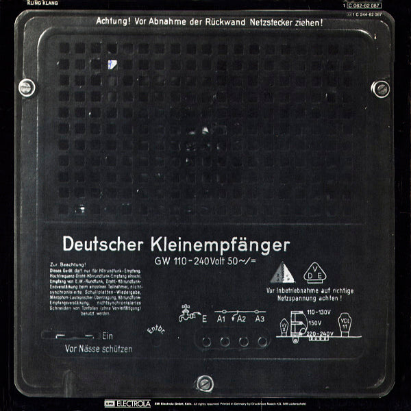 KRAFTWERK LP Radio-Aktivität (Radio-Activity)