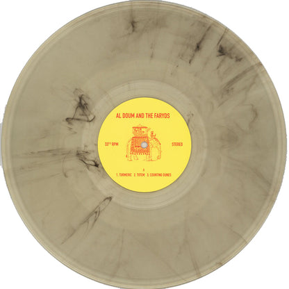 AL DOUM AND THE FARYDS LP Al Doum & The Faryds (Clear Black Splatter Coloured)