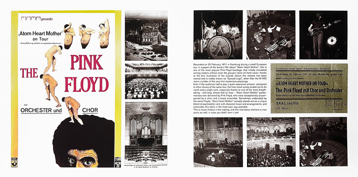 PINK FLOYD 2xLP Hamburg Germany 25.02.1971 (Purple Coloured Vinyl Numbered)
