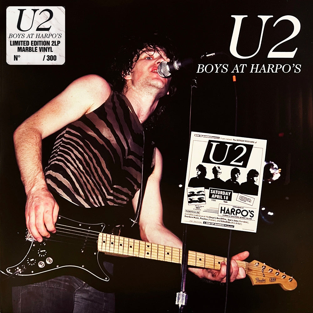 U2 2xLP Boys At Harpo’s (Marbled Coloured Vinyls) PROMO EDITION
