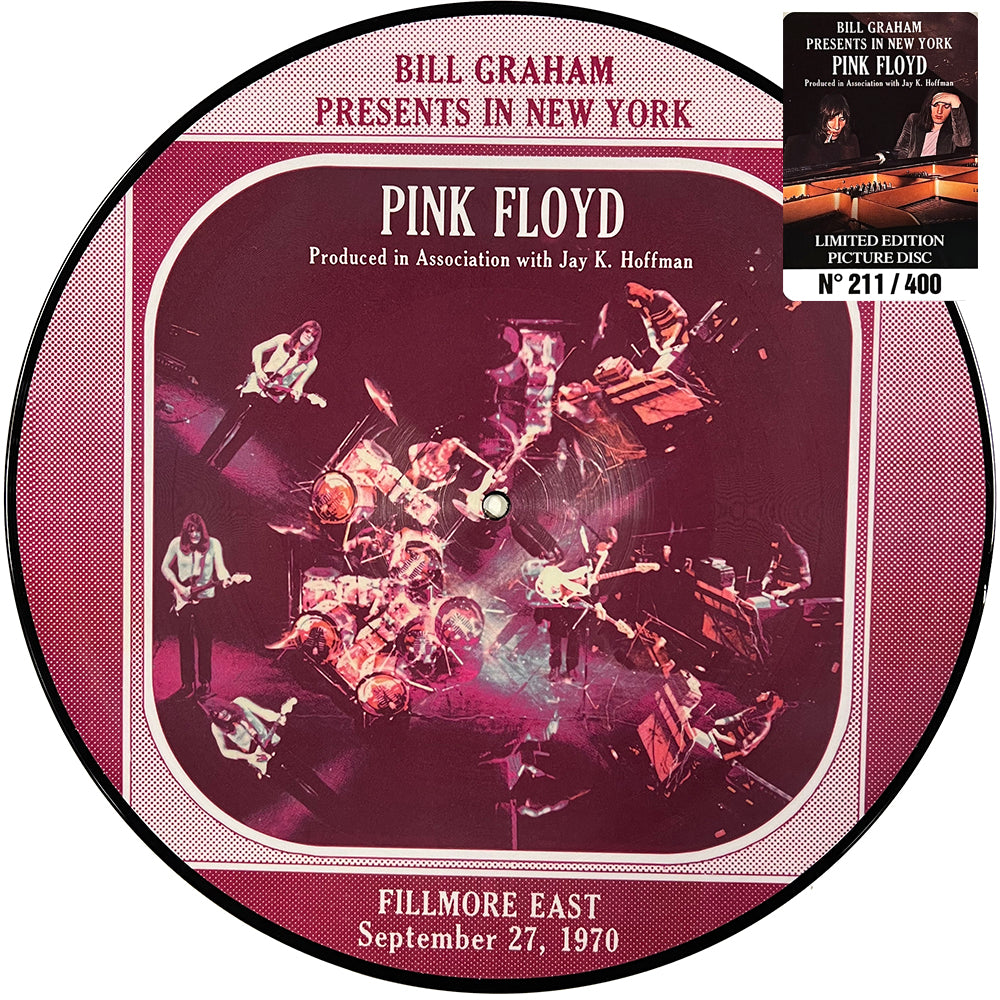 PINK FLOYD LP Fillmore East September 27, 1970 Picture Disc 400 Numbered Copies