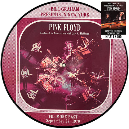 PINK FLOYD LP Fillmore East September 27, 1970 Picture Disc 400 Numbered Copies