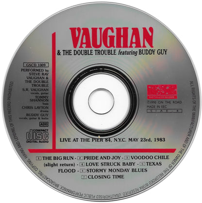 STEVIE RAY VAUGHAN with Buddy Guy CD Live At The Pier 84, N.Y.C. May 23rd, 1983