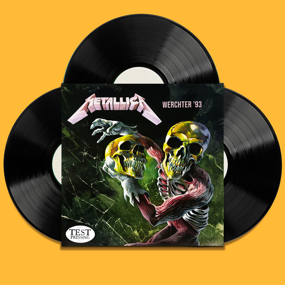 METALLICA 3xLP Werchter ’93 (TEST PRESSING)