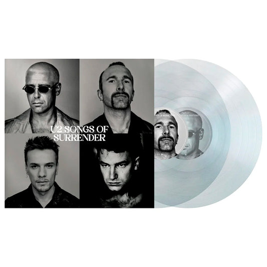 U2 2xLP Songs Of Surrender (Deluxe Limited Edition Crystal Clear Vinyl) +4 Bonus Tracks