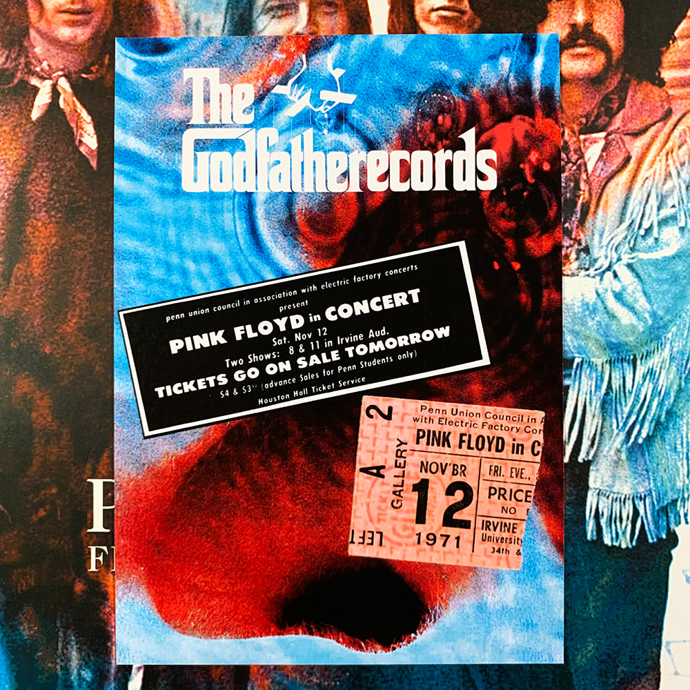 PINK FLOYD BOX SET 4xLP From A Vantage Point Philadelphia 1971 MIX Colour PROMO