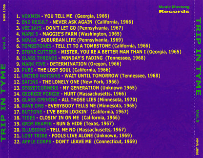 VARIOUS CD Trip In Tyme Volume 5