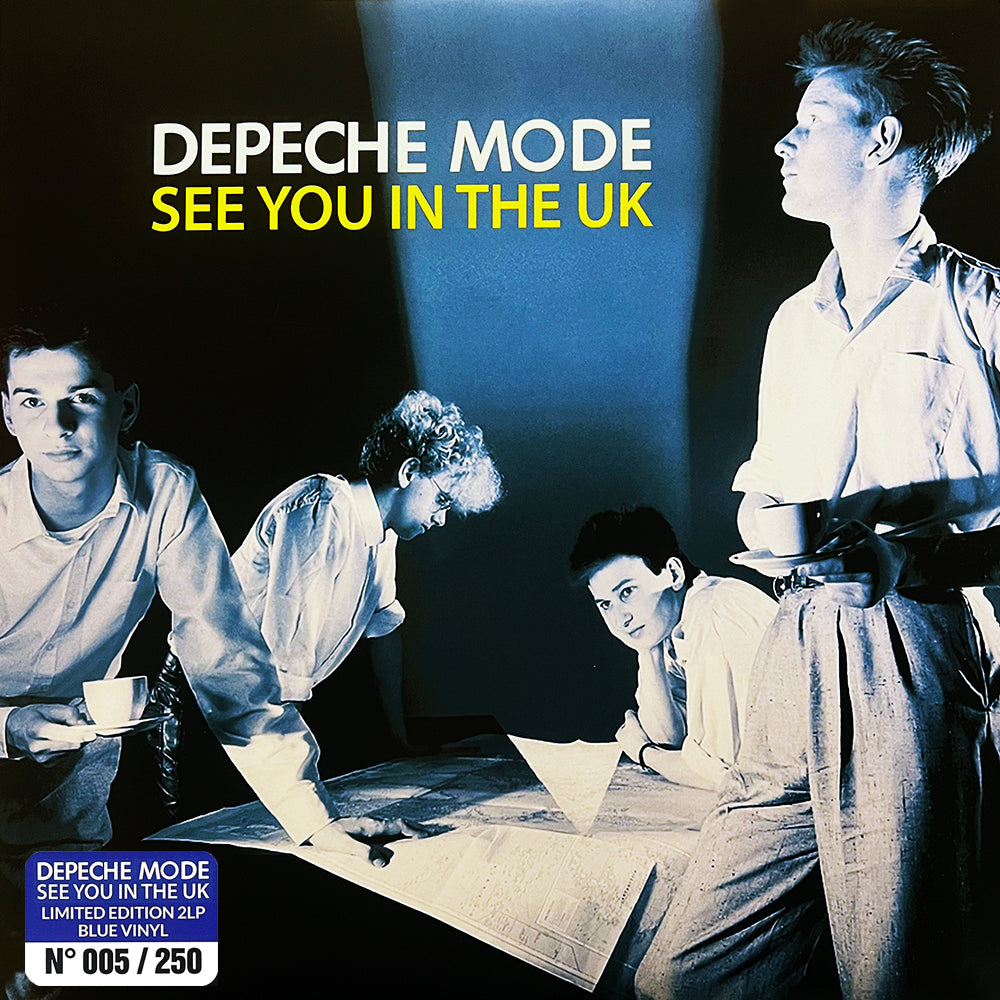 DEPECHE MODE 2xLP See You In The Uk (Blue Coloured 250 Numbered Copies)