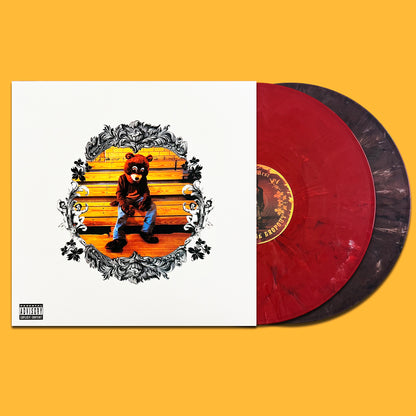 KANYE WEST 2xLP The College Dropout (Red & Brown Marbled Coloured Vinyls)