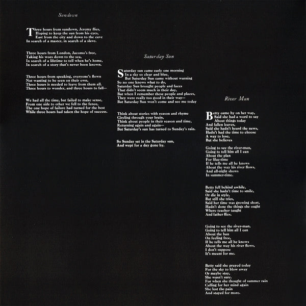 NICK DRAKE LP Five Leaves Left (Gatefold Cover)