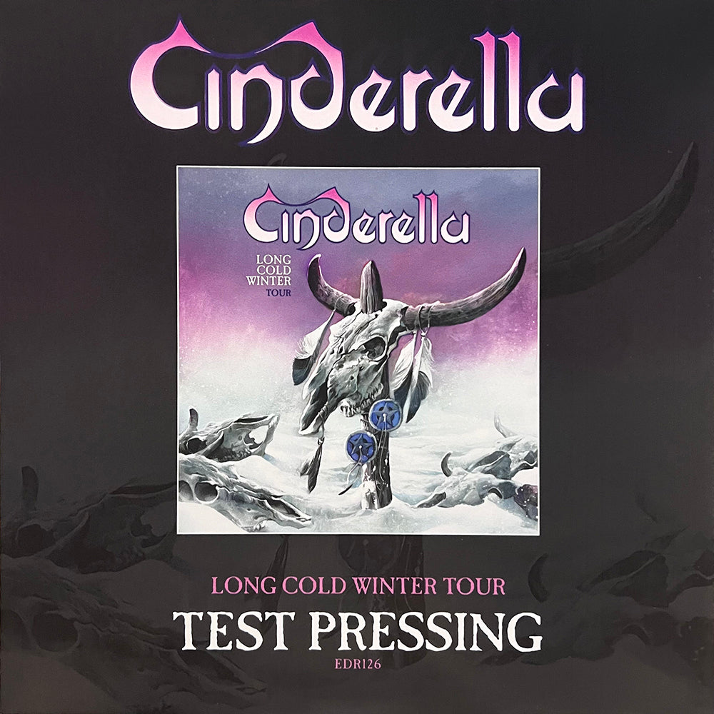 CINDERELLA LP Long Cold Winter Tour (TEST PRESSING)