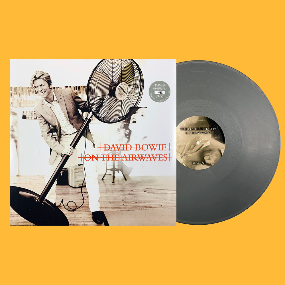 DAVID BOWIE LP On The Airwaves (Silver Coloured 500 Numbered Copies)
