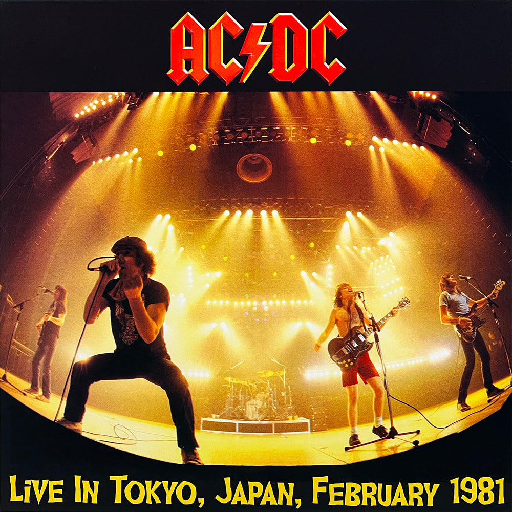 AC/DC LP Live In Tokyo, Japan, February 1981 (500 Copies)