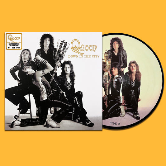 QUEEN LP Down In The City (Picture Disc, 400 Numbered Copies)