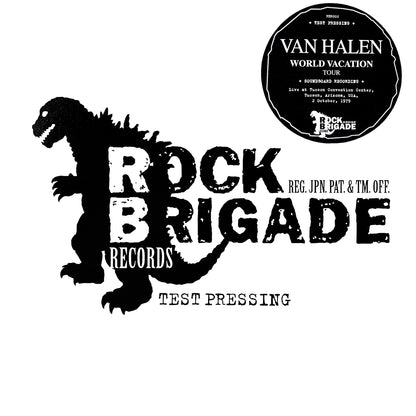 VAN HALEN 2xLP World Vacation Tour (TEST PRESSING)