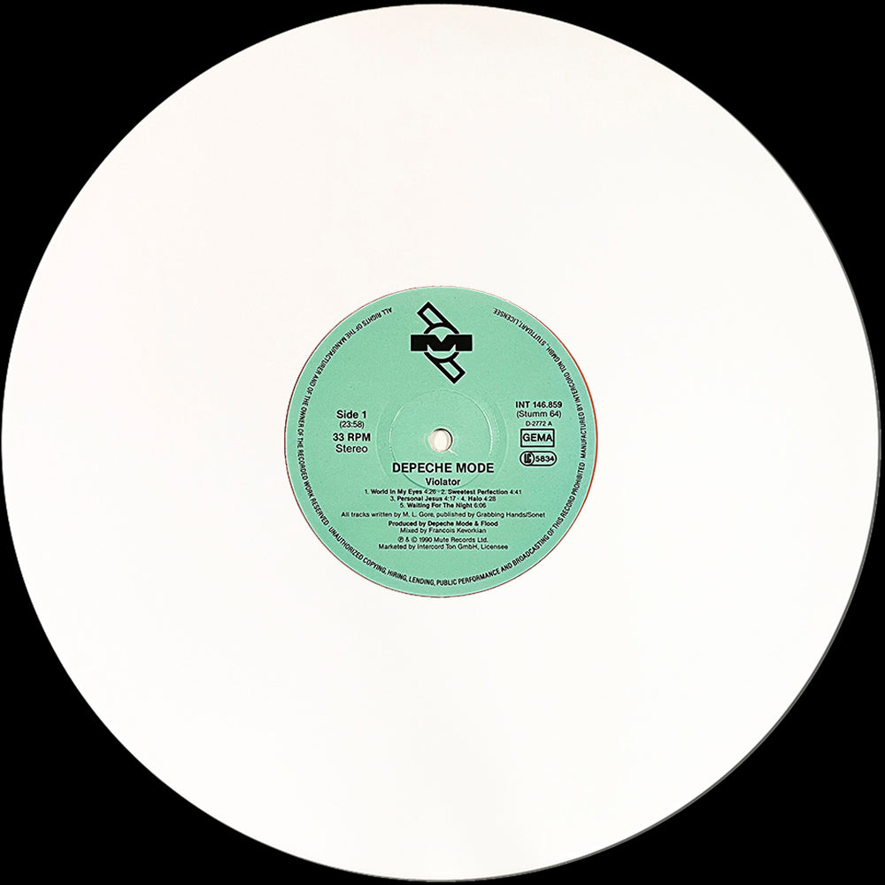 DEPECHE MODE LP Violator (White Coloured Vinyl)