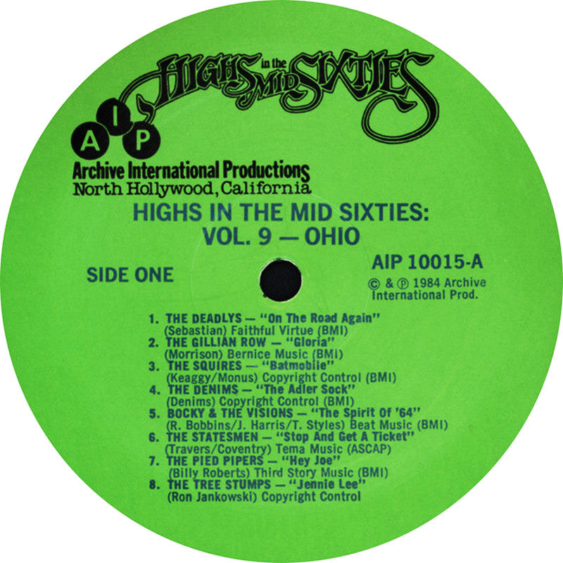 VARIOS LP Highs In The Mid Sixties Volume 9: Ohio