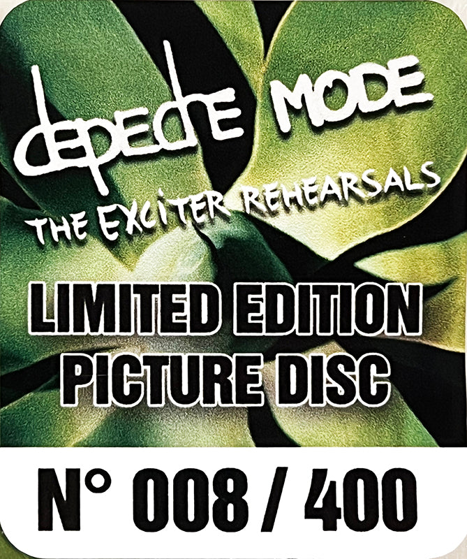 DEPECHE MODE LP The Exciter Rehearsals (Picture Disc 400 Numbered Copies)