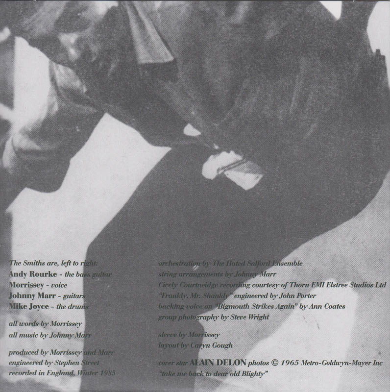 THE SMITHS LP The Queen Is Dead (180 Gram Heavyweight Vinyl) Gatefold Cover