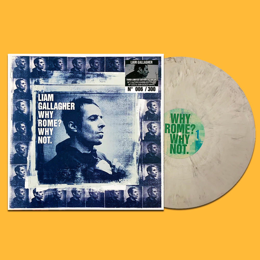 LIAM GALLAGHER LP WHY ROME? WHY NOT (Marbled Coloured Numbered Vinyl)