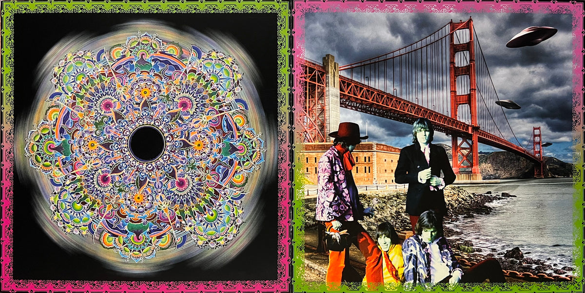 PINK FLOYD 4xLP BOX SET Mandala (Splatter Coloured Numbered) 3D Cover