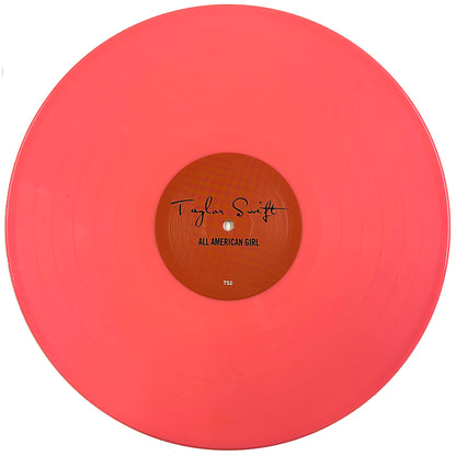 TAYLOR SWIFT LP All American Girl - Rare and Unreleased Tracks (Pink Coloured)