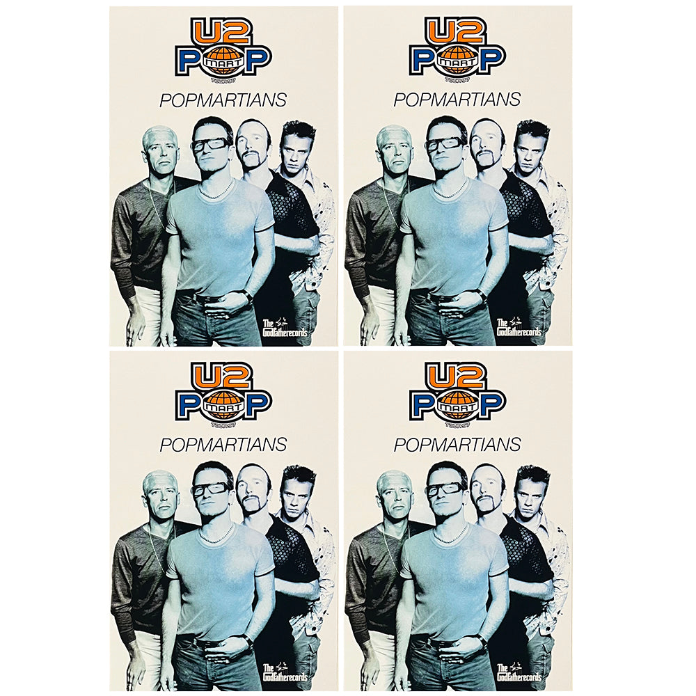 U2 BOX SET 5xLP Popmartians (Blue Coloured Numbered 200 Copies)